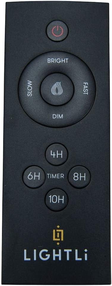 LIGHTLi - 5-Function Hand-Held Remote Control - Works with All LIGHTLi Flameless Candles,4"x1.25"x0.25,99179