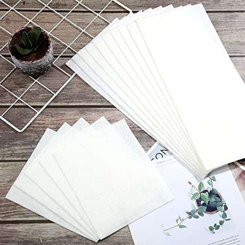 Yalikop 20 Counts Skinfold Dry Sheet Soft Absorbent Pads Pre Cut Disposable Incontinence Pads Skin Management Non Chafing for Women, 2 Sizes, 14 x 6 Inch, 7 x 6 Inch