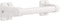 Delta DF509W 9" x 7/8" Exposed Screw Residential Assist Bar, White
