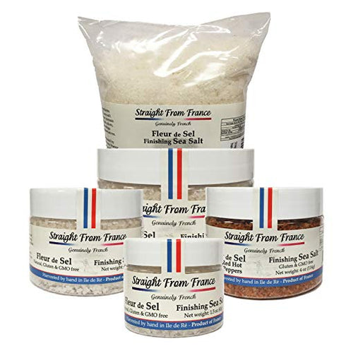 Straight from France Fleur De Sel French Sea Salt Finishing Salt (1.5oz)