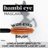 L'Oreal Paris Bambi Eye Washable Mascara, Doe Eyes, Lasting Volume, Length & Lift, Definition, No Clumping, No Smudging, Black, 0.28 Fl. Oz