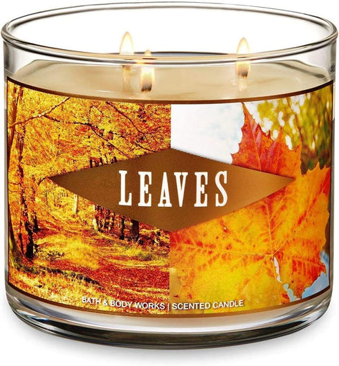 Bath & Body Works 3-Wick Scented Candle in Leaves