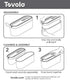 Tovolo Glide-A-Scoop, Non-Slip Base, Insulated Ice Cream Tub, 2.5 Quart, White