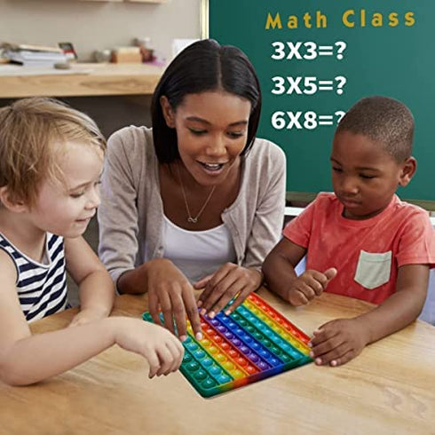 YGC LAOMI P00p with Numbers Multiplication Table Game Fidget Math Toys,Stress Relieving Fidget Learning Game Toy to Create Kinds of Math Manipulative,It Makes Learning Easier and More Fun