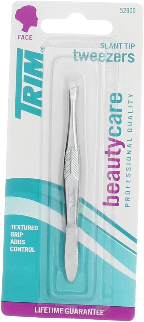 Trim Professional Quality Slant Tip Tweezers #52900 6 - Tweezers