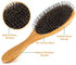Boar Bristle Hair Brush set – Curved and Vented for Wet and Dry Detangling Hair Brush for Women Long, Thick, Thin, Curly & Tangled Hair Vent Brush - Stocking Stuffers Gift kit