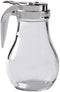 Thunder Group Syrup Dispenser with Cast Zinc Top, 14-Ounce