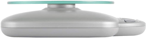 Taylor Precision Products - 3842 Taylor Precision Products 11lb Digital Glass Top Household Kitchen Scale, Universal, Silver