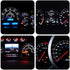 WLJH 10 Pack White Canbus T5 Led Bulb 2721 37 74 Wedge Lamp PC74 Twist Sockets Dash Dashboard Lights Instrument Panel Cluster Leds Car Replacement