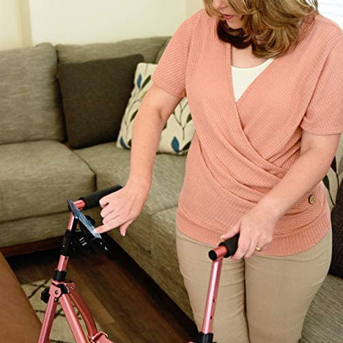 Easy To Use Products Mobility Phone Grip, Cell Phone Holder for Walkers Wheelchairs and Scooters