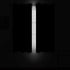 LEMOMO Black Blackout Curtains/38 x 54 Inch/Set of Two Panels Grommet Living Room Curtains