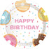 Anor Wishlife Donut Party Supplies,Donut Grow Up Party SuppliesServes 16Includes Donut Paper Plates,Cups,Napkins and Straw for Donut Party, Donut Grow Up Party, Hawaiian Party,1st Birthday,Baby Shower,Picnic,Thanksgiving,Christmas and Happy New Year(113Pc