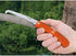 Outdoor Edge 4.5" Flip N' Zip Saw - Lightweight Folding Aluminum Handle Outdoor-Hunting Saw with 65Mn Spring Steel Blade and Triple Ground Saw Teeth for Bone and Wood with Mossy Oak Nylon Sheath
