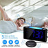 Extra Loud Vibrating Alarm Clock with Bed Shaker for Heavy Sleepers,Digital Bedroom Clock for Deaf Hearing Impaired Senior, 7 Night Light, Large LED Display,Dimmer, 2 USB Charger,12/24H,Battery Backup