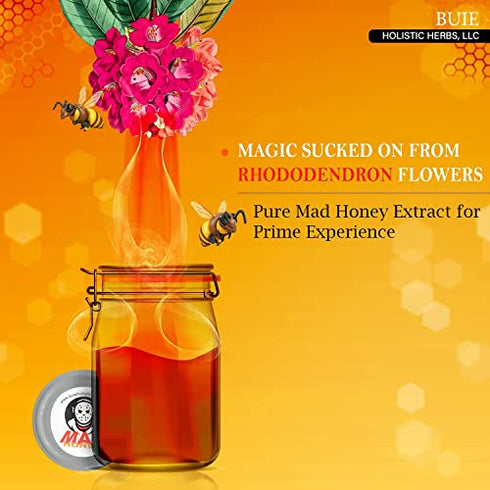 Mad Honey | Himalayan Honey | From Nectar of Rhododendron Plant | Medicinal Honey | 1 Teaspoon a day | 1.76 FL Oz. (50g)