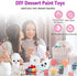 7Pcs Arts and Crafts for Girls, DIY Dessert Paint Your Own Squishies Kit! Gifts for Craft Lovers Kids Top Christmas Toys. Jumbo Slow Rise Squishies Stress Relief for Adult, with Decorating Stickers