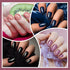 12 Sheets 192 Pieces Press on Nail Stickers Solid Color Full Nail Stickers Adhesive Nail Polish Strips Solid Nail Wraps Decals Strips Manicure Nail Stickers with Nail File for Women (Multicolor)