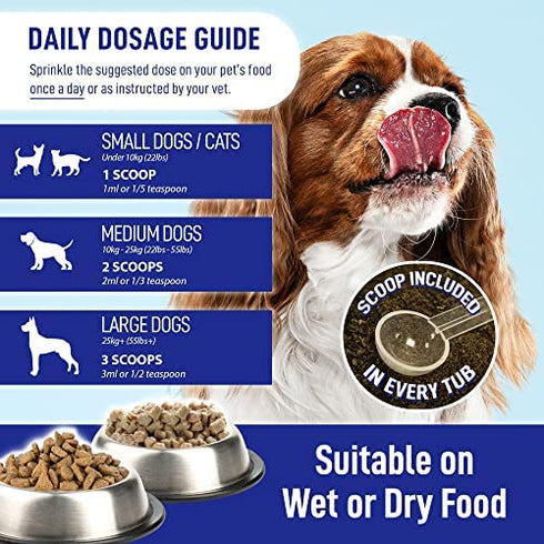 Plaque Banish 100% Natural Plaque Off & Tartar Remover For Dogs & Cats | Freshen Breath For Dogs & Cats | 6.3oz (180g) | Support Healthy Gums & Promote Dental Health | Prevent Plaque & Tartar Build Up