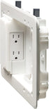 Arlington TVL508-1 Low Profile TV Box for Shallow Walls, 8-inch x 5-inch Box, 1/2-inch or 5/8-Inch Drywall, 1-Pack