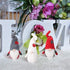Valentine's Day Gnome Swedish Handmade Plush Gnomes Home Decoration Ornaments Adorable Lucky Valentine Stuffed Gnomes for Xmas Easter Thanks Giving Day (Red, White, Khaki, Grey,4 Pieces)