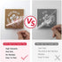 RIZEE Strong Grip Transfer Tape 12x120 Inches w/Alignment Grid for Heavier Adhesive Vinyl - Perfect for Glitter Vinyl, Brushed Vinyl for Decals, Signs, Windows, Stickers