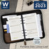 AT-A-GLANCE 2023 Weekly & Monthly Planner Refill, Hourly, 10831 DAY-TIMER, 3-3/4" x 6-3/4", Size 3, Portable Size, Loose Leaf (471-285Y)