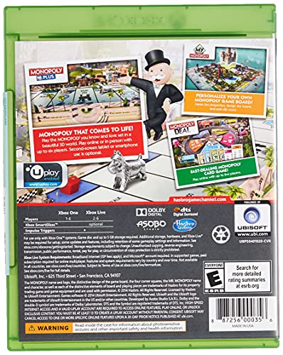 Monopoly Family Fun Pack - Xbox One Standard Edition