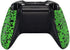 eXtremeRate Textured Green Back Panels, Comfortable Non-Slip Side Rails, 3D Splashing Handles, Game Improvement Replacement Parts for Xbox One X S Controller