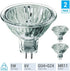 (Pack Of 2) 5 Watt MR11 6 Volt Precision Halogen Reflector Fiber Optic Light Bulb 5W 6V