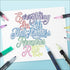 Super Squiggles Outline Markers Set - 12 Color outline Markers, Super Squiggles Markers, Supersquiggles Set for Art, Drawing