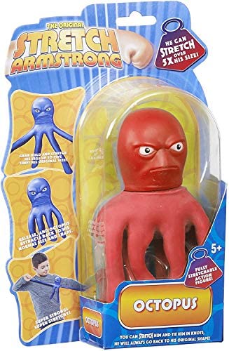 STRETCH ARMSTRONG Mini Octopus RED