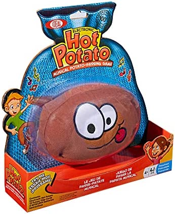 ALEX Toys Ideal Hot Potato Electronic Musical Passing Kids Party Game, Don’t Get Caught With the Spud When the Music Stops! Ages 4+, 2-6 Players, Brown