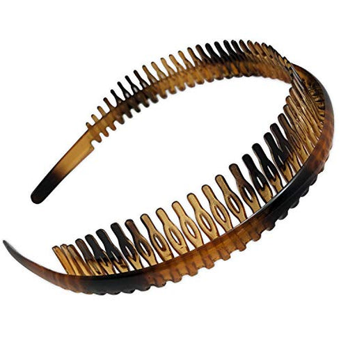 Scunci Effortless Beauty Headbands, 1-Inch Wide, 2-Count (1-Pack)