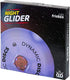 Dynamic Discs Night Glider LED Catch Flying Disc | 175g Glow in The Dark Catch Disc | Light-up Easy to Throw Ultimate Disc | Great for Backyard Games and Tailgating (Red)
