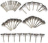 45PC Wire Brushes for Drill Set Stainless Steel Wheel Brushes Dremel Accessories for Rotary Tools - Grinding, Sanding, Polishing