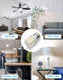 ZHENMING LED Refrigerator Light Bulb 4W Replacement AC100-265V 3.5W Refrigerator Bulb, E26 Medium Base Compact Bright Corn Lamp for Fridge Freezer Appliance Lighting, A15 Daylight White 5000K, 1 Pack