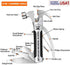 VEITORLD All in One Survival Tools Small Hammer Multitool, Gifts for Dad from Kids Valentines Day, Unique Birthday Gift Ideas for Dad Men Him from Daughter Son, Cool Gadgets Stocking Stuffers for Men