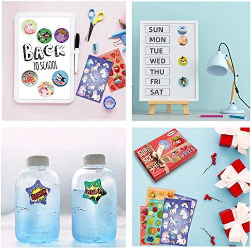 HORIECHALY Scratch and Sniff Stickers, 68 Sheets Scented Stickers,17 Different Scents Smelly Stickers, Best Choice for Kids & Teachers & Parents as Reward Stickers, Christmas Gift, Party Favor, Goodie. Awesome Smelly Stickers.