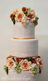 Designer Stencils Fleur De Lis Cake Stencil, Beige/Semi-Transparent