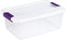 Sterilite 17531712 15-Quart Clearview Latch Box Storage Tote Containers