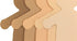 Hygloss Products Kid Shape Cuts Outs Assorted Multi-Cultural Paper - 16", 25 Pack (68253)
