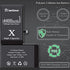 uowlbear Battery for iPhone X, 4400mAh Rechargeable Battery for A1865 A1901 A1902 with Complete Replacement Kits, 2 Set Adhesive Strips and Seal -0 Cycle High Capacity