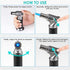 Kitchen Butane Torch, Refillable Culinary Butane Torch Lighter for Desserts, Creme Brulee, BBQ and Baking,Mini Blow Torch Lighter with Safety Lock and Adjustable Flame (Butane Gas Not Included)