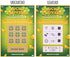 5 Pregnancy Announcement Scratch Off Cards | Baby Announcement Fake Lottery Scratchers Replicas | Surprise your Family & Friends and Reveal this Fabulous Baby News in the Most Memorable Way !