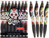 Sugar Skull Smens - Scented Pens, Black Ink, Medium Point - 8 Count
