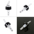 Measured Pourer, 3 Pack Automatic Measured Bottle Pourer, Spout Bottle Pourer with Tail and Collar, Wine Cocktail Pour, 1 oz/ 30 ml, White