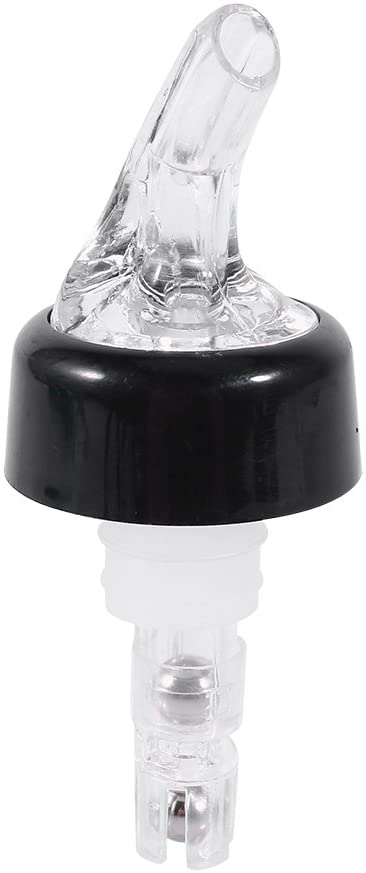 Measured Pourer, 3 Pack Automatic Measured Bottle Pourer, Spout Bottle Pourer with Tail and Collar, Wine Cocktail Pour, 1 oz/ 30 ml, White