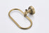 Flybath Oval Towel Ring Antique Brass Exquisite Pattern Carving Hanger Hand Towel Holder for Bathroom Kitchen Accessories Wall Mounted, Brushed Bronze