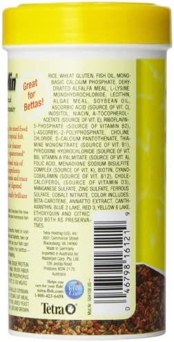 Tetra TetraMin Tropical Granules 3.52 Ounces, Nutritionally Balanced Fish Food