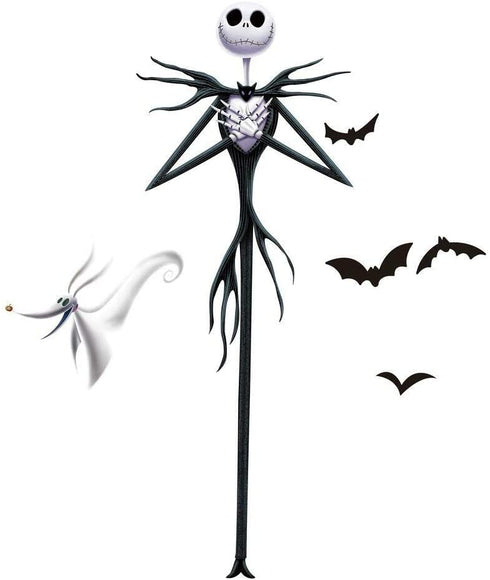 RoomMates RMK3765GM The Nightmare Before Christmas Jack Peel and Stick Giant Wall Decals